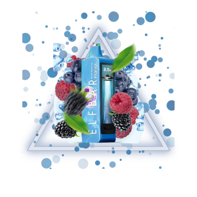 ELF BAR Blue Razz Ice Planet 25000